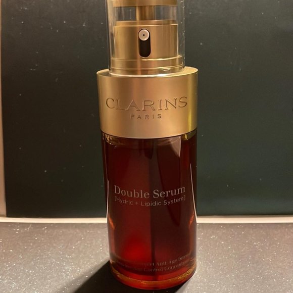 Clarins Double Serum Complete Age Control Concentrate 75 ml./ 2.5 oz. New in Box - Picture 6 of 10